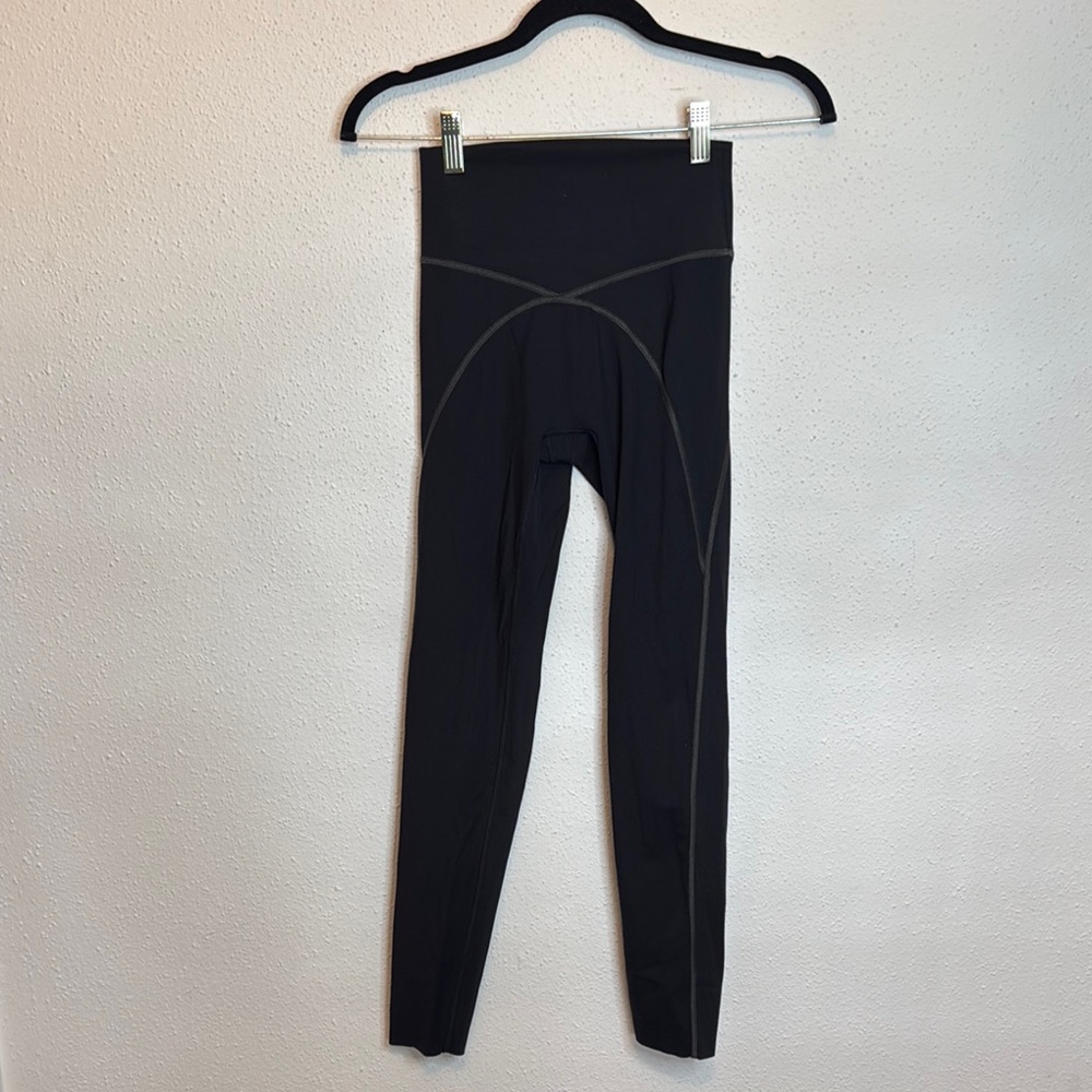 Offline by Aerie 7/8 Black High-Waisted Leggings Size Small